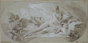 Wenus upaja Amora nektarem autorstwa François Boucher