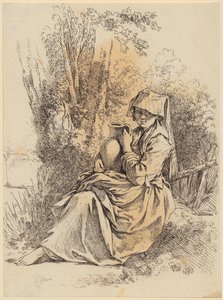 praczka autorstwa François Boucher