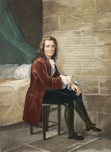 Voltaire uwięziony w Bastylii pisze La Henriade w 1728 r.
