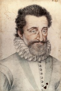 Portret króla Francji Henryka IV (1553-1610) autorstwa François Clouet