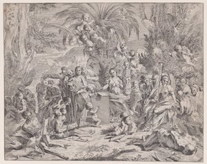 Alegoria malarstwa, XVII wiek.