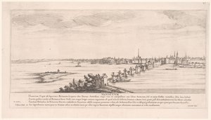 Widok Nantes Nannetum (tytuł na obiekcie) Riverscapes we Francji (tytuł serii) autorstwa Francois Collignon