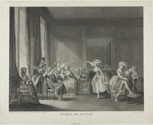 Szkoła Tańca autorstwa Francois Dequevauviller