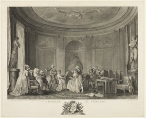 Koncert autorstwa Francois Dequevauviller
