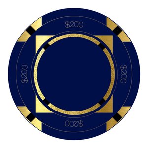 PokerChip , 2015, cyfrowy, autorstwa Francois Domain