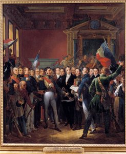 Epizod rewolucji 1830, dzień lipca: generał porucznik Ludwika Filipa d