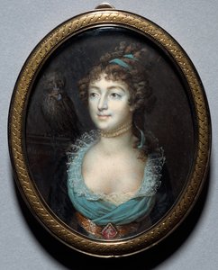 Portret Mademoiselle Marie-Anne Adelaide Le Normand, ok. 1930 r. 1793.