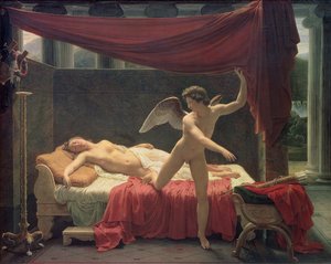Kupidyn i Psyche, 1817