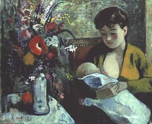 Macierzyństwo autorstwa Francois Gall
