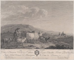 Świeży poranek, koniec XVIII, początek XIX wieku. autorstwa Francois Godefroy