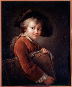 Młody uczeń Malarstwo wg Francois Hubert Drouais (1727-1775) XVIII wiek