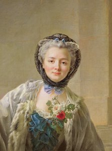 د مادام دراویس انځور (c.1732-c.1815) c.1758 پالش شوی