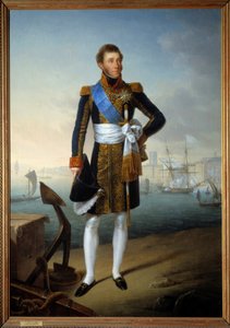 Pełnowymiarowy portret Louisa Antoine d