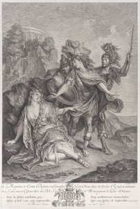 Rinaldo porzuca Armida, 1720-62.