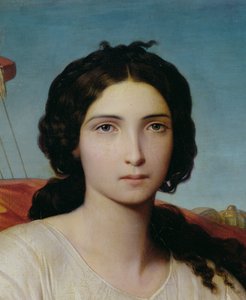 Estera jako Odaliska, detal, 1844