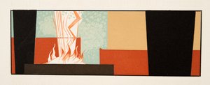 Ilustracja graficzna z Prometheus Enchained by Ajschylos, wyd. 1941 (druk szablonowy) autorstwa Francois Louis Schmied