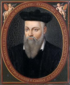 Michel de Nostredame, zwany Nostradamusem 1503-1566 autorstwa Francois Marius Granet