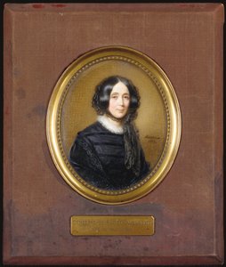 Miniatura hrabiny Sainte-Aldegonde autorstwa Francois Meuret