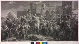 Henryk IV z Francji w Paryżu w dniu 22. marca 1594 r.