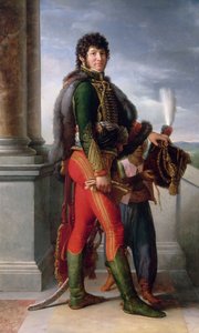 Portret Joachima Murata 1767-1815 autorstwa Francois Pascal Simon Gerard