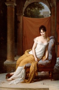 Portret Juliette Recamier, 1805.