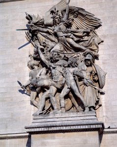 Marsylianka z Łuku Triumfalnego w Paryżu. Rzeźba Francois Rude (1784 - 1855)