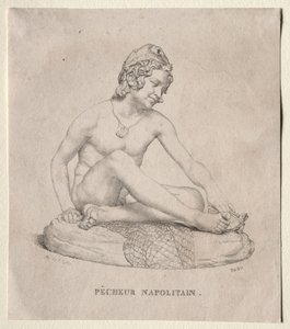 Rybak neapolitański, 1835. autorstwa Francois Rude