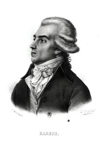 Bertrand Barere de Vieuzac (1755-1841) (rycina) (zdjęcie bw)