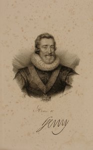 Henryk IV (1553-1610) z Francji autorstwa Francois Seraphin Delpech