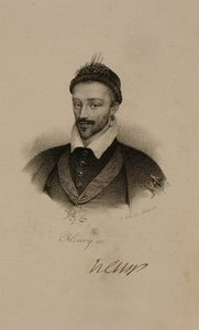 Król Henryk III (1551-89) Francji autorstwa Francois Seraphin Delpech