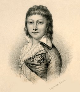 Ludwik XVII, 1785-1795, c1830. autorstwa Francois Seraphin Delpech