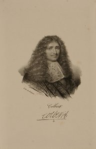 Portret Jeana Baptiste Colberta (1619-83) autorstwa Francois Seraphin Delpech
