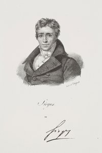 Portret Emmanuela Josepha Sieyèsa autorstwa Francois Seraphin Delpech