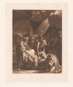 Złożenie do grobu Chrystusa autorstwa Francois Xavier Fabre