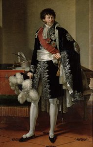 Henri-Jacques-Guillaume Clarke, książę Feltre (1765-1818) autorstwa Francois Xavier Fabre