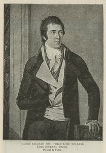 Henry Richard Fox, trzeci Lord Holland autorstwa Francois Xavier Fabre