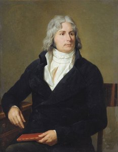 Portret Louis-Francois (Louis Francois) Bertin dit Bertin l