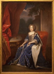 Portret Marii Teresy (Marie-Teresy) Austrii, królowej Francji (1638-1683). Obraz Francois de Troy (1645-1730), olej na płótnie, II poł. Muzeum Sztuk Pięknych Angers.