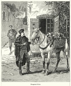 Pedlar węgierski (grawerowanie)