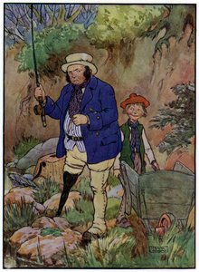 Trzech Wesołych Rybaków (kolor lito) autorstwa Frank Adams