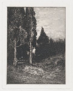 Krajobraz, ca. 1880-91. autorstwa Frank Anderson