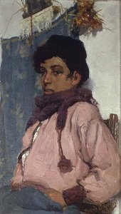 Włoski rybak autorstwa Frank Bramley
