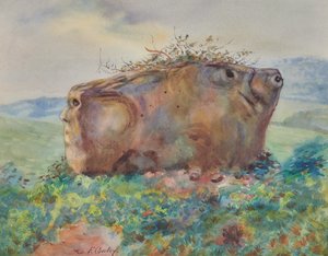 Kamień Białego Konia autorstwa Frank Cowley