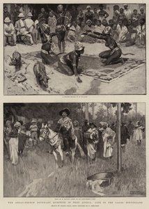 Anglo-francuska kwestia graniczna w Afryce Zachodniej, życie w Lagos Hinterland autorstwa Frank Craig