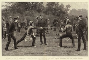 Walka bagnetowa w Aldershot, walka między drużynami South Wales Borderers a walijskim pułkiem