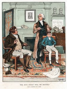 Frenologia, 1820 1886 autorstwa Frank Dadd