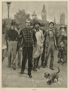 Rekruci (grawerowanie) autorstwa Frank Dadd