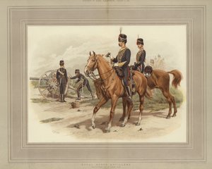 Królewska Artyleria Konna autorstwa Frank Dadd