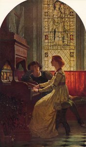 Harmonia, 1877, 1938 autorstwa Frank Dicksee