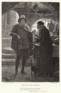 Romeo i aptekarz, Romeo i Julia, Akt V, Scena I